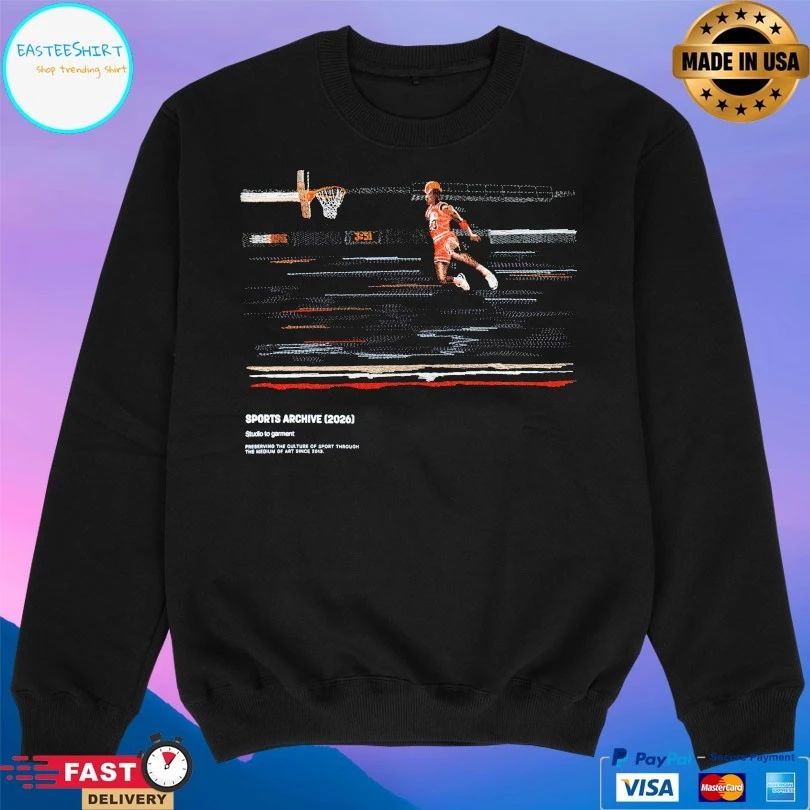 Slam Dunk Sports Archive 2026 Studio To Garment Preserving The Culture Of Sport Through The Medium Of Art Since 2013 T-shirt
