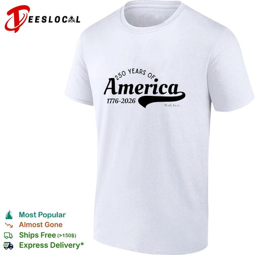 250 Years of America 1776-2026 #WalkAway T-shirt