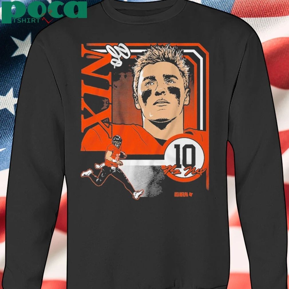 Bo Nix Collage Frame T-shirt