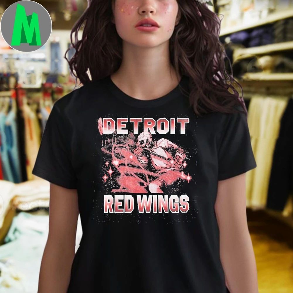 Detroit Red Wings OVO x NHL Logo Shirt