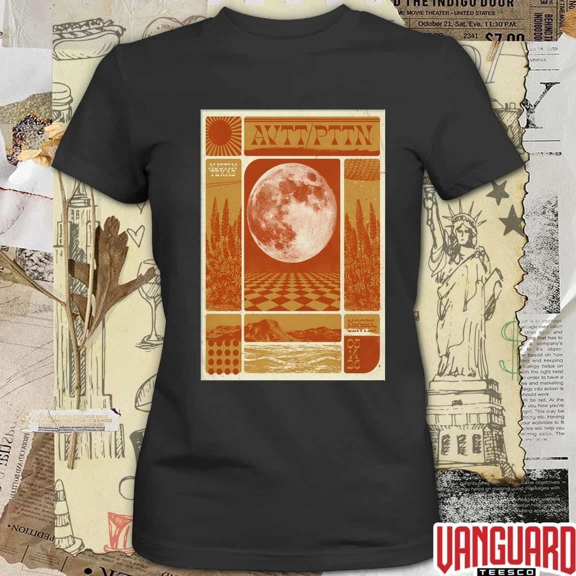 The Avett Brothers May 14 2026, Austin TX Moody Center Poster t-shirt