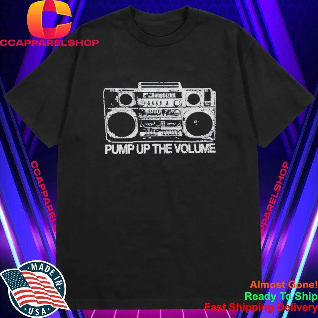 Limp Bizkit Boombox Pump Up The Volume Shirt