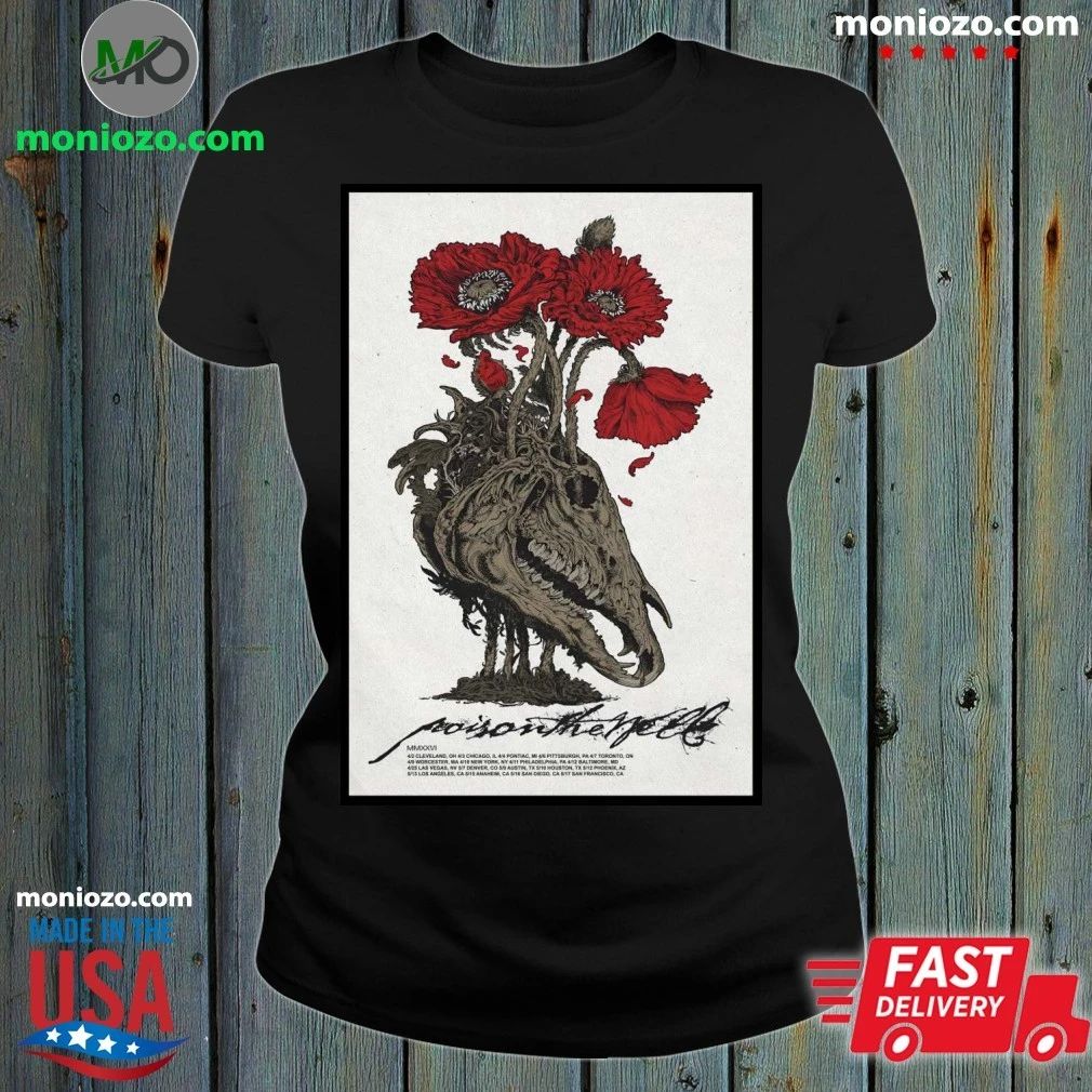 Poison The Well US 2026 Shows Poster T-Shirt – Best Gift for Music Fans