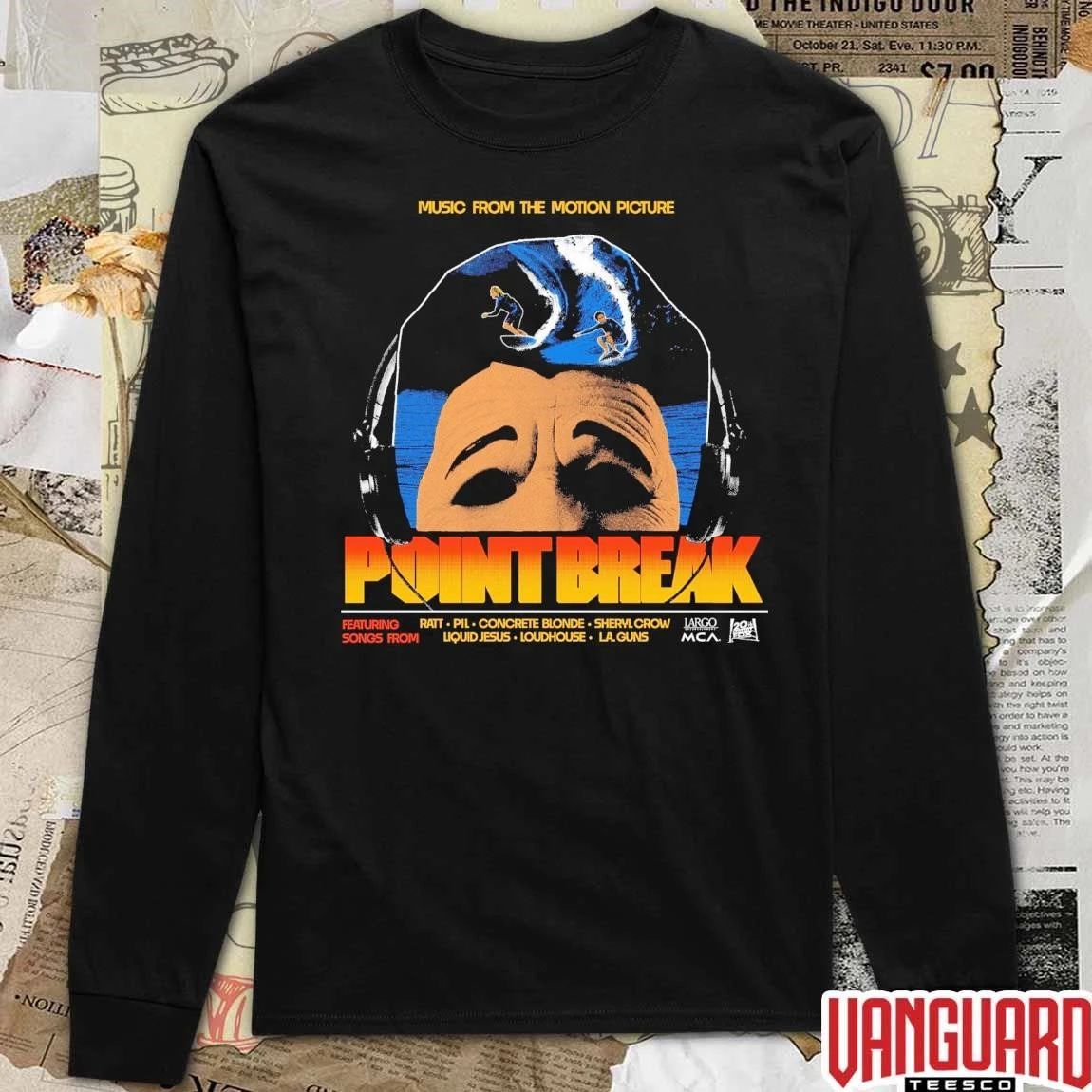 Music From The Motion Picture Point Break 2026 t-shirt