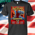 Alestorm Touring The United States Of America In 2025 Schedule Cities Dates Home Decor Poster T-shirt