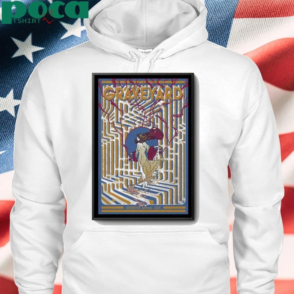 Graveyard Desertfest Antwerp Show Poster shirt