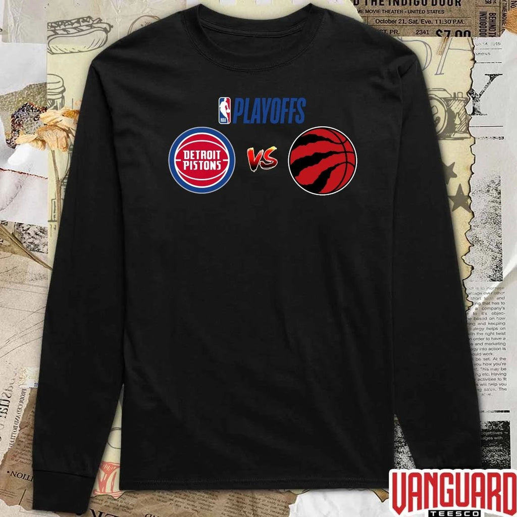 Detroit Pistons vs Toronto Raptors 2026 NBA Playoffs Conference Semifinals t-shirt