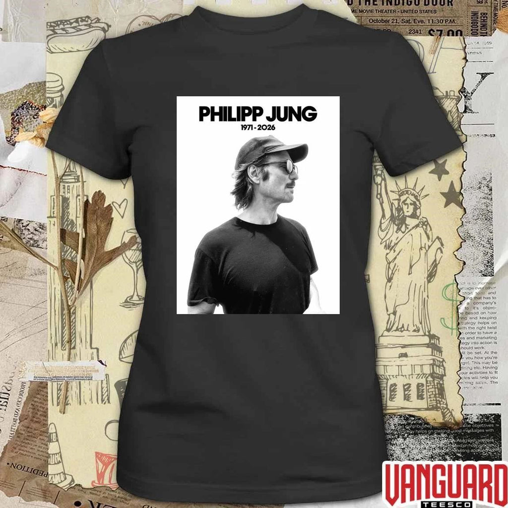 Philipp Jung 1971 – 2026 Defected Records Poster t-shirt