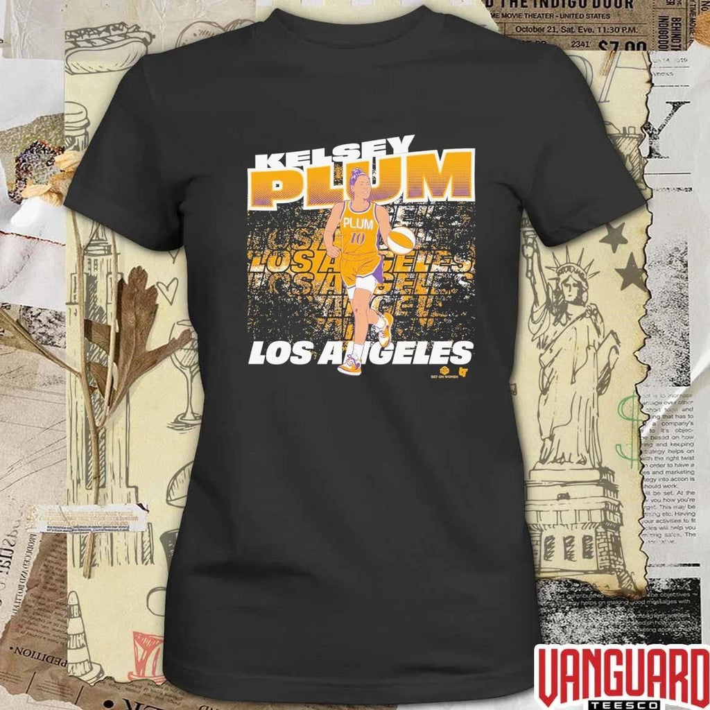 Kelsey Plum Street Ball Los Angeles Sparks 2026 WNBA t-shirt