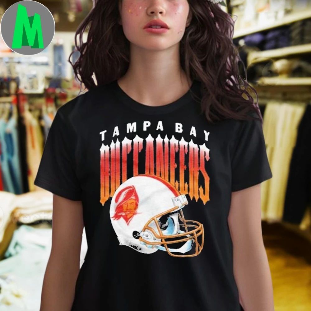 Tampa Bay Buccaneers Gradient Alt Helmet Hot Shirt