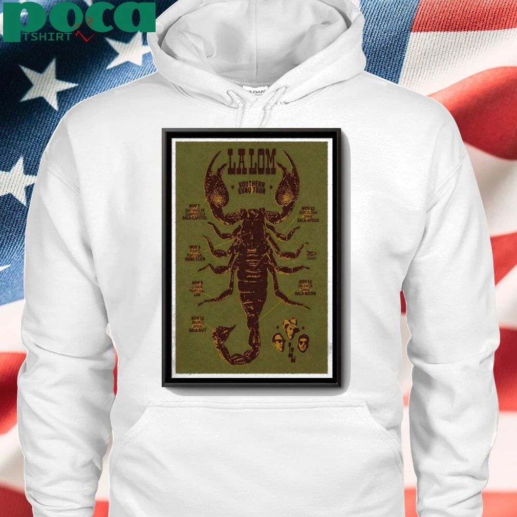Lalom Europe Tour 2025 Poster shirt
