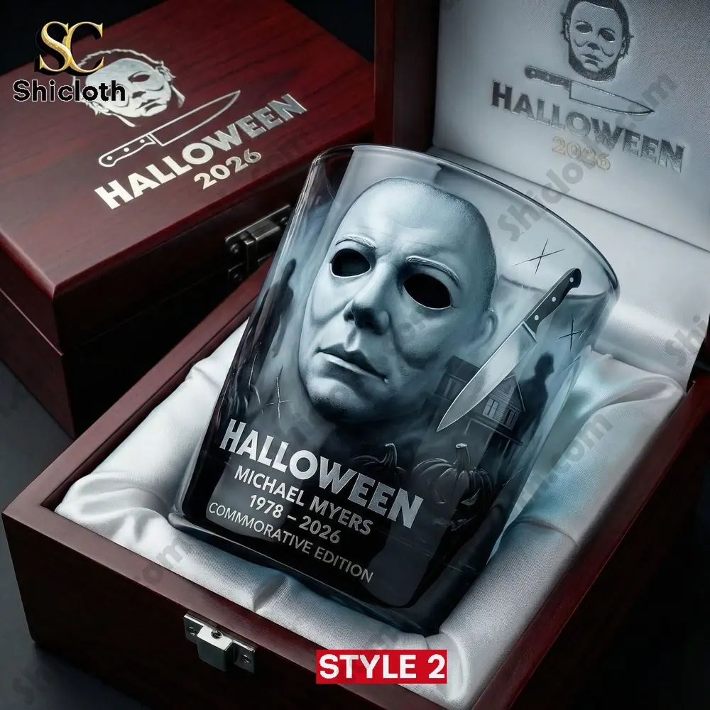 2026 Horror Legends Commemorative Whiskey Glass Collection