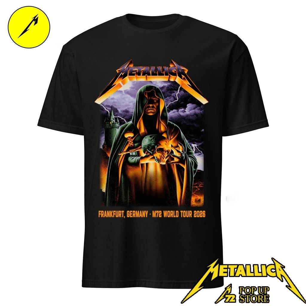 Metallica M72 Frankfurt Limited Poster Edition Night 1 At Deutsche Bank Park In Frankfurt DE On May 22 2026 Master Of Frankfurt Shirt
