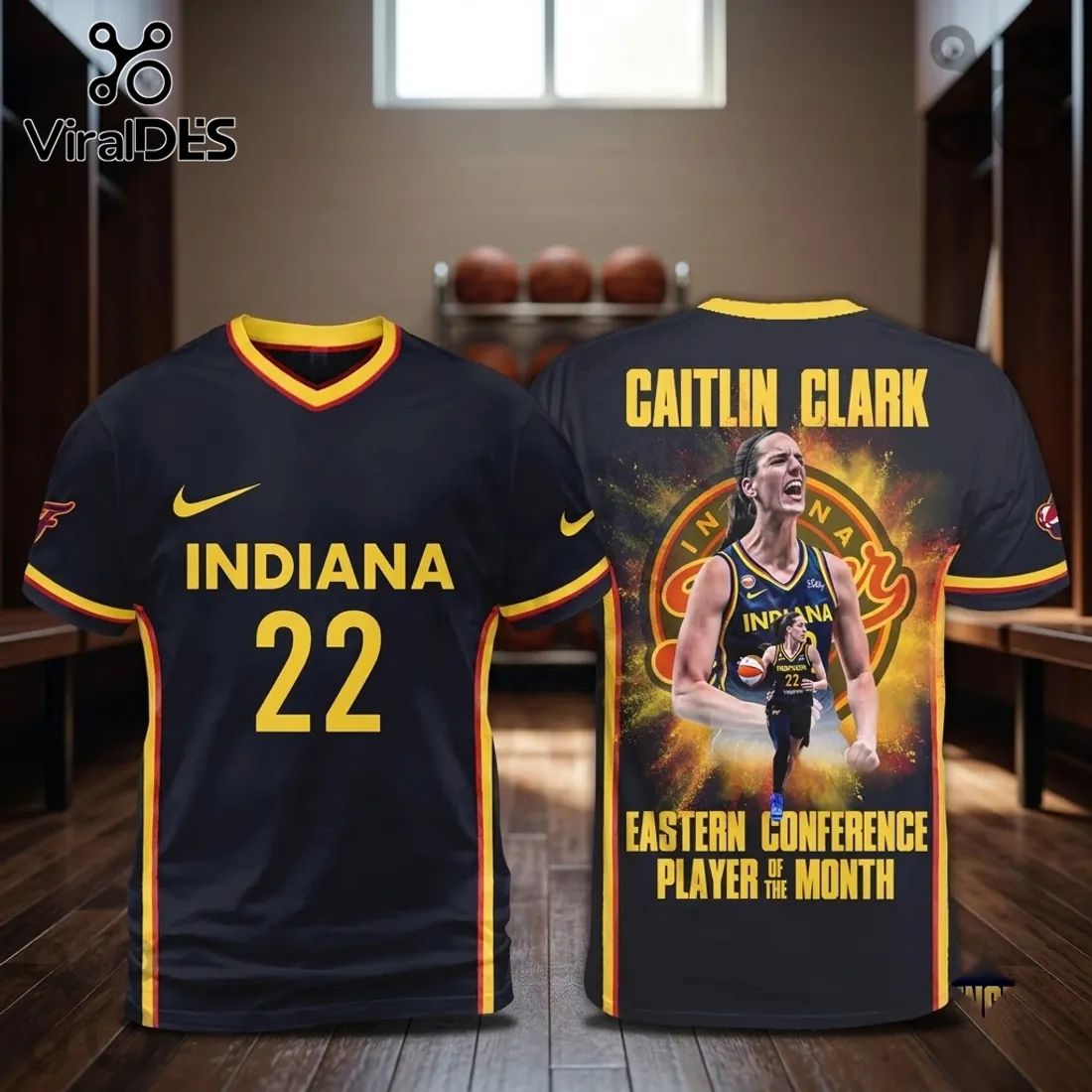 Caitlin Clark Indiana Fever Number 22 Basketball Hoodie
