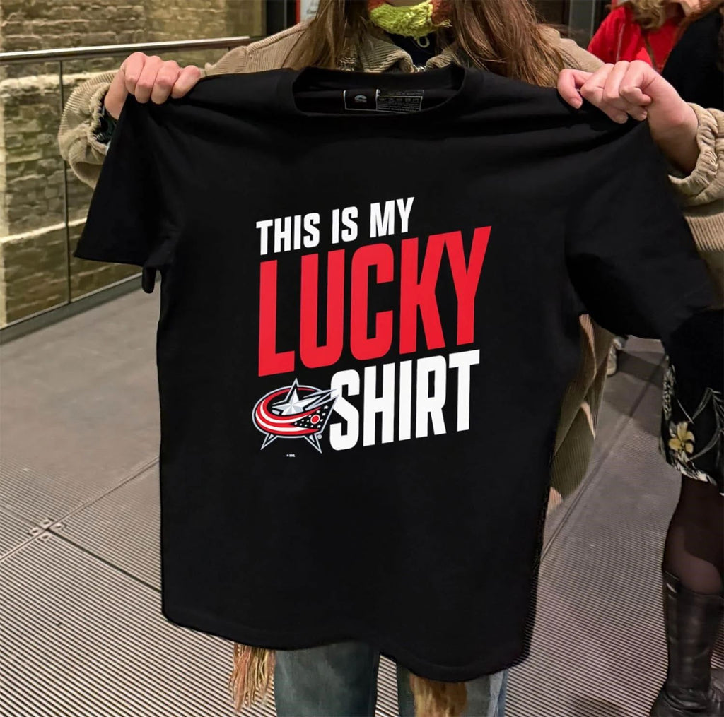 Columbus Blue Jackets This Is My Lucky hockey 2026 shirt