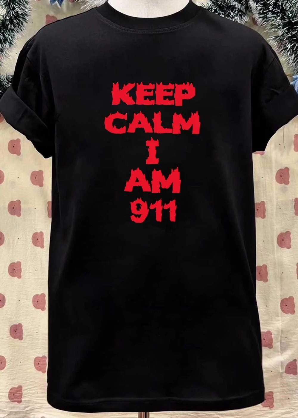Keep Calm I Am 911 Emergency Dispatcher T-Shirt