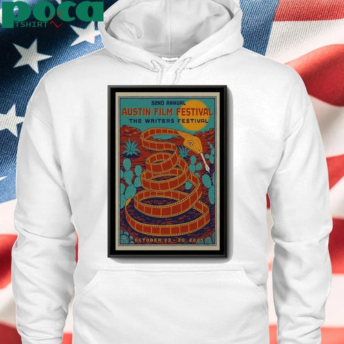 32ND Annual Austin Film Festival The Writers Festival October 23-30, 2025 Poster shirt