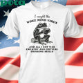 Awakened Thinking Virus Frog I Caught The Woke Mind Virus And All I Got Was Empathy Shirt