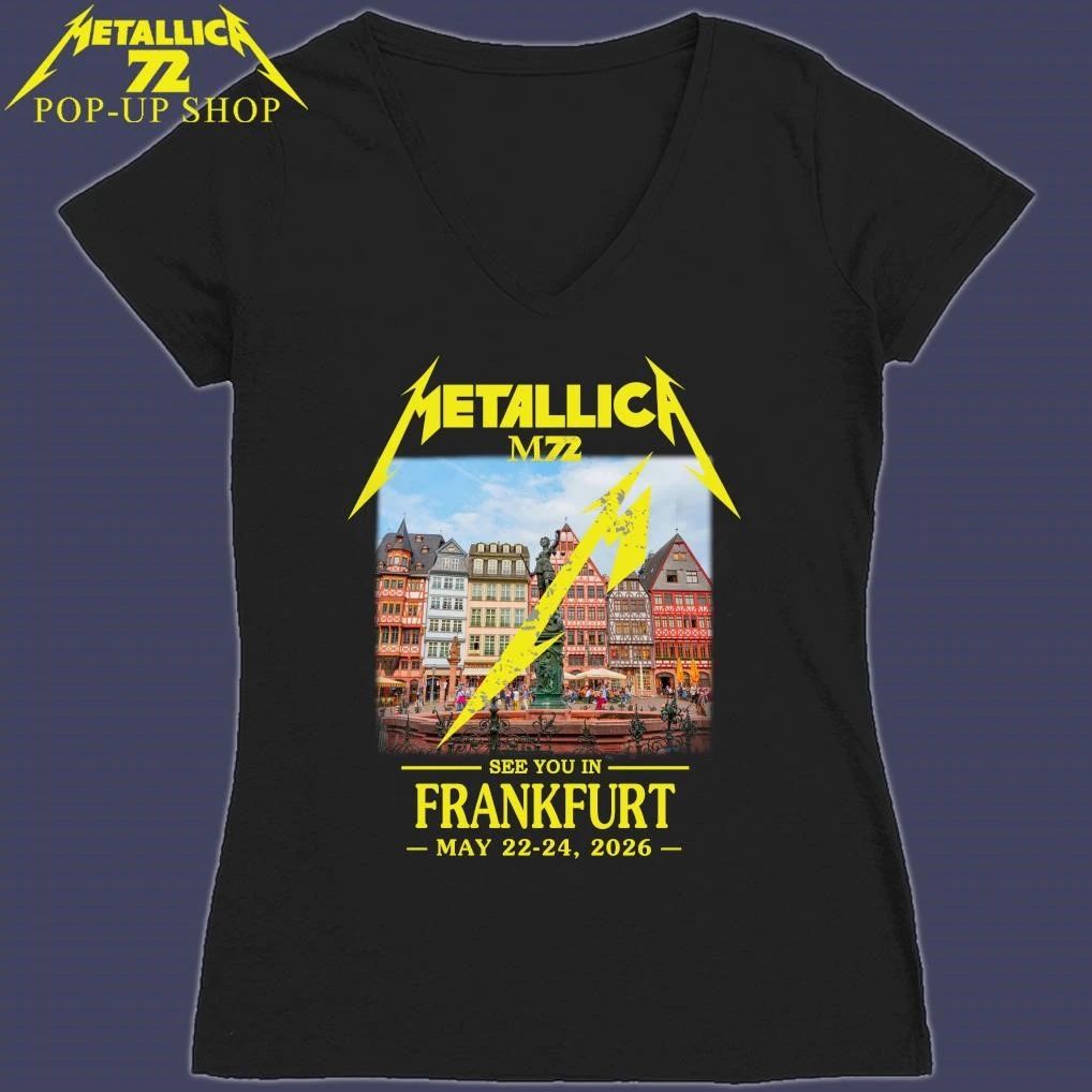 Metallica M72 See You In Frankfurt May 22-24, 2026 T-Shirt