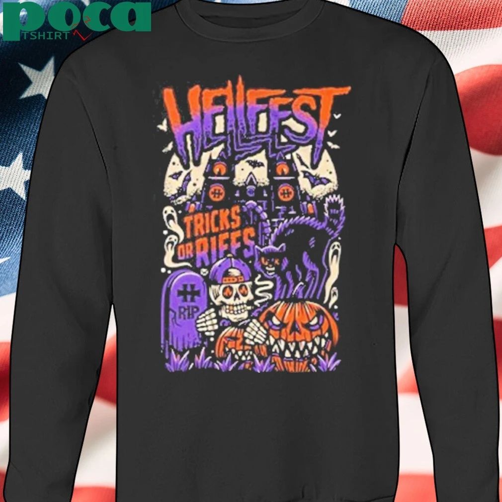 Hell Fest 2025 Halloween Tee Tricks Of Riffs shirt