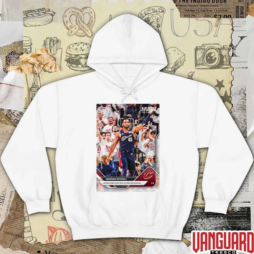 Donovan Mitchell Defends Home Court With 35-Point Masterclass – 2025-26 NBA Topps NOW t-shirt