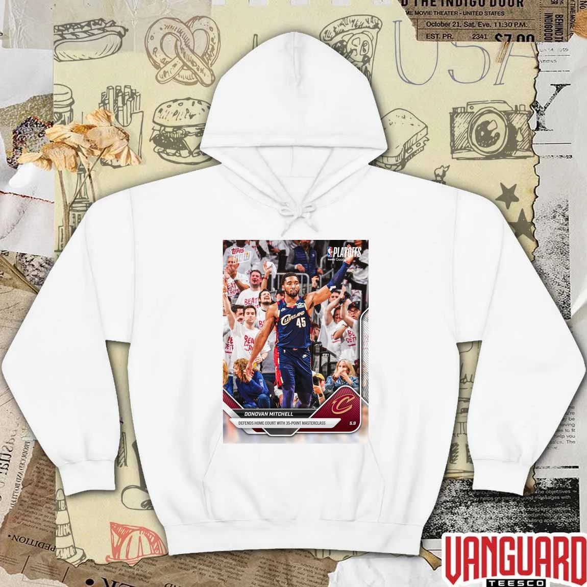 Donovan Mitchell Defends Home Court With 35-Point Masterclass – 2025-26 NBA Topps NOW t-shirt