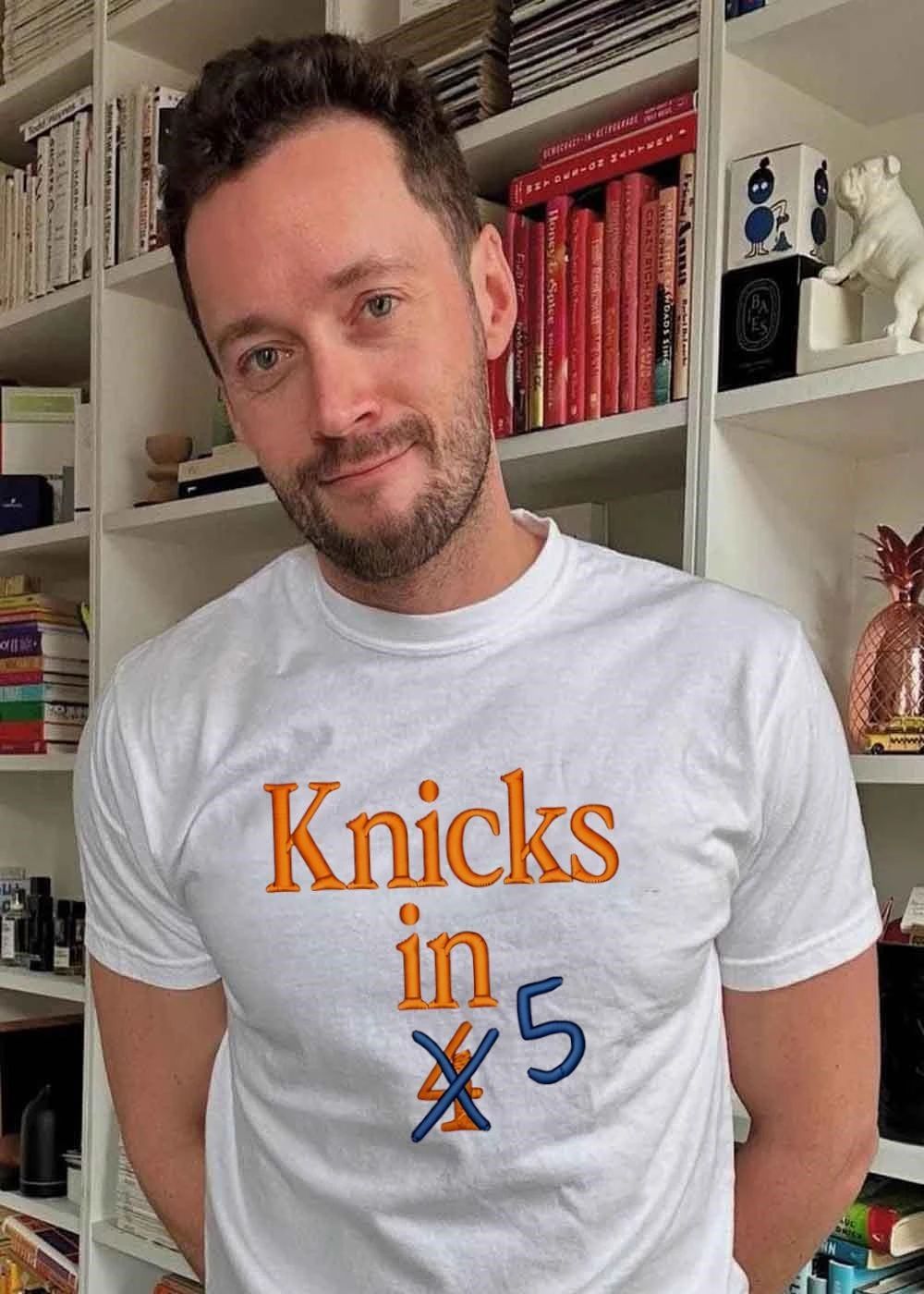 Knicks in 4 5 Basketball T-Shirt