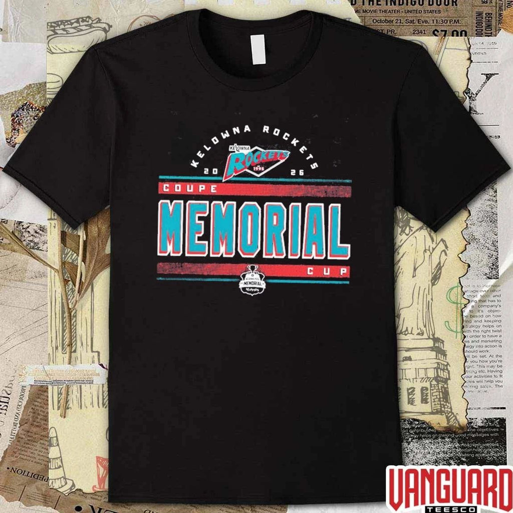 Kelowna Rockets 2026 Coupe Memorial Cup t-shirt