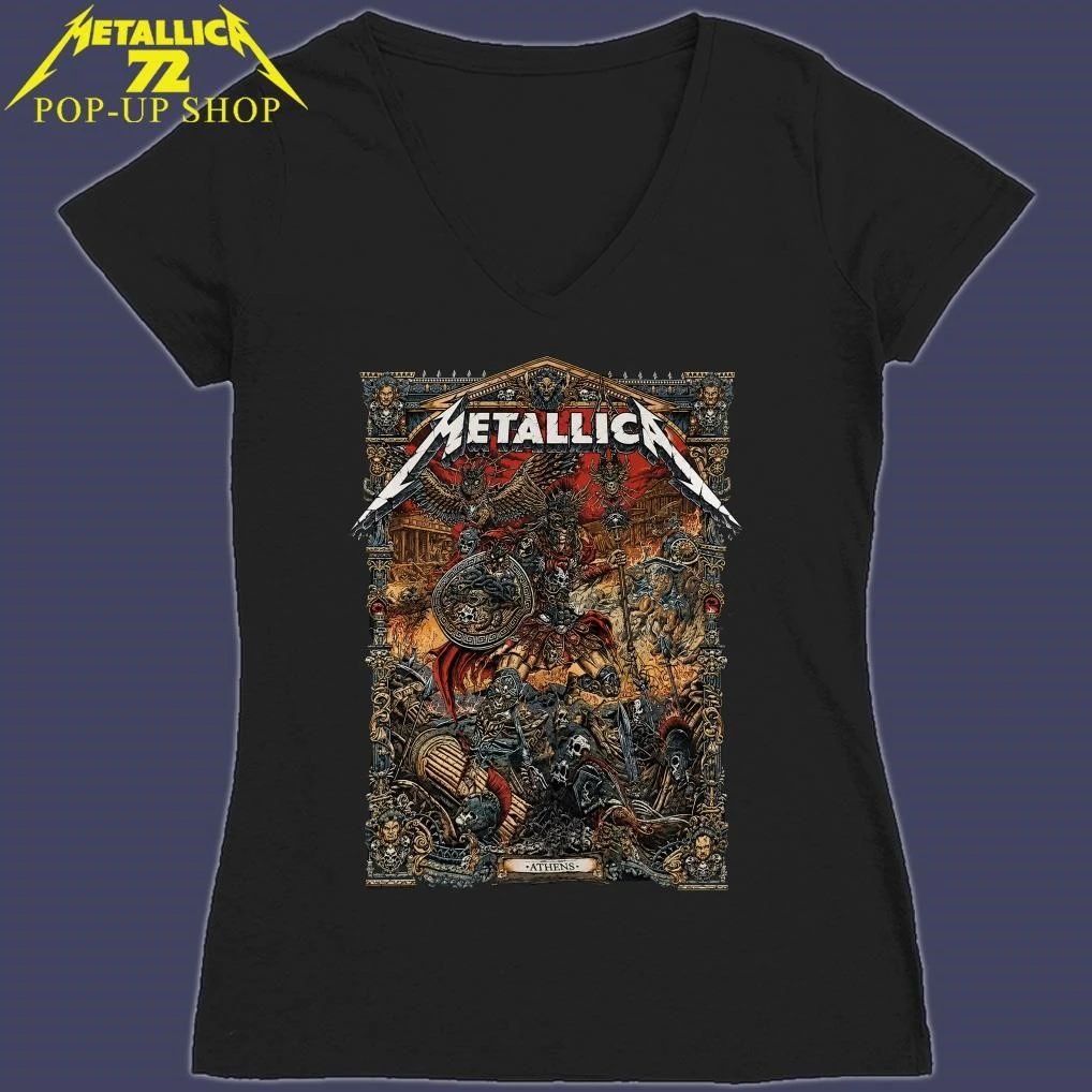 Metallica #M72Athens Pop-Up Shop T-Shirt