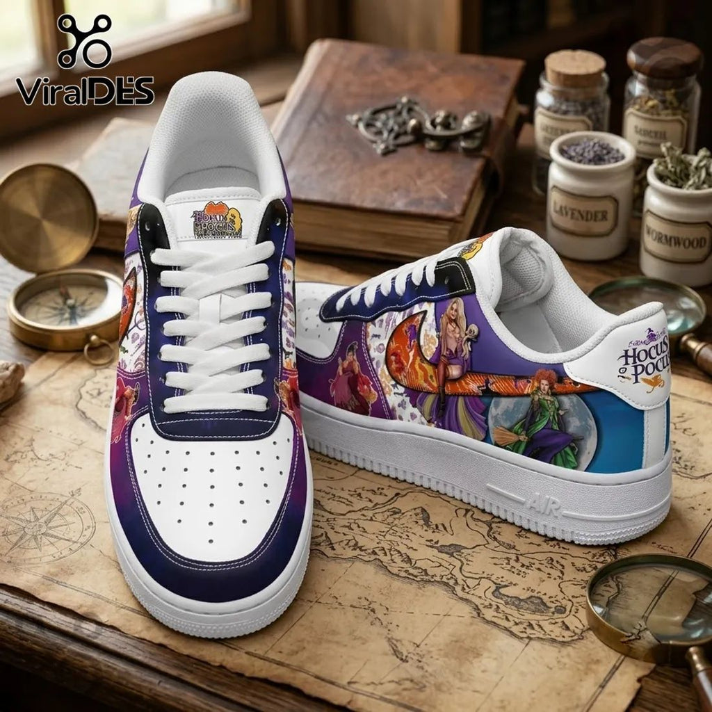 Hocus Pocus Sanderson Sisters Air Force 1 Sneakers