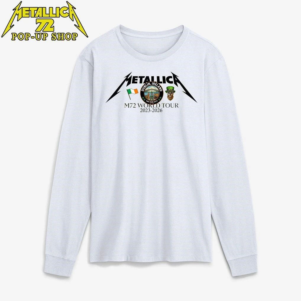 Metallica M72 Dublin, Ireland World Tour 2023-2026 T-Shirt