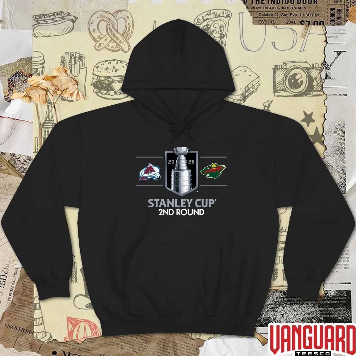 Colorado Avalanche vs Minnesota Wild 2026 NHL Stanley Cup 2ND Round t-shirt