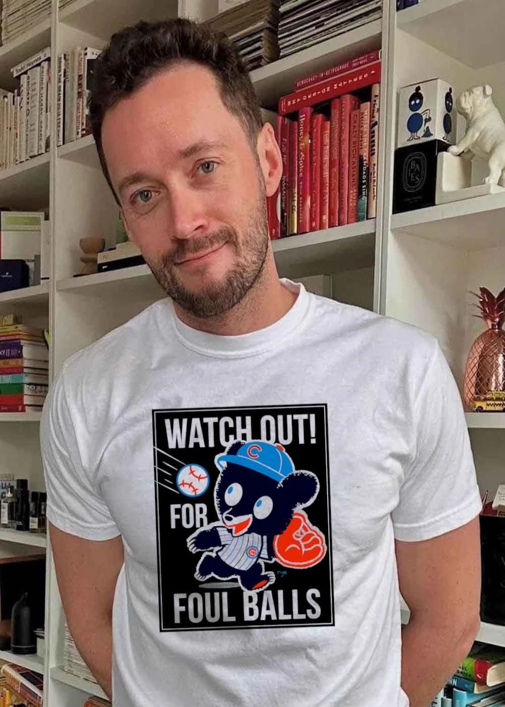 Clark the Cub Chicago Cubs MLB Watch out for Foul Balls shirt