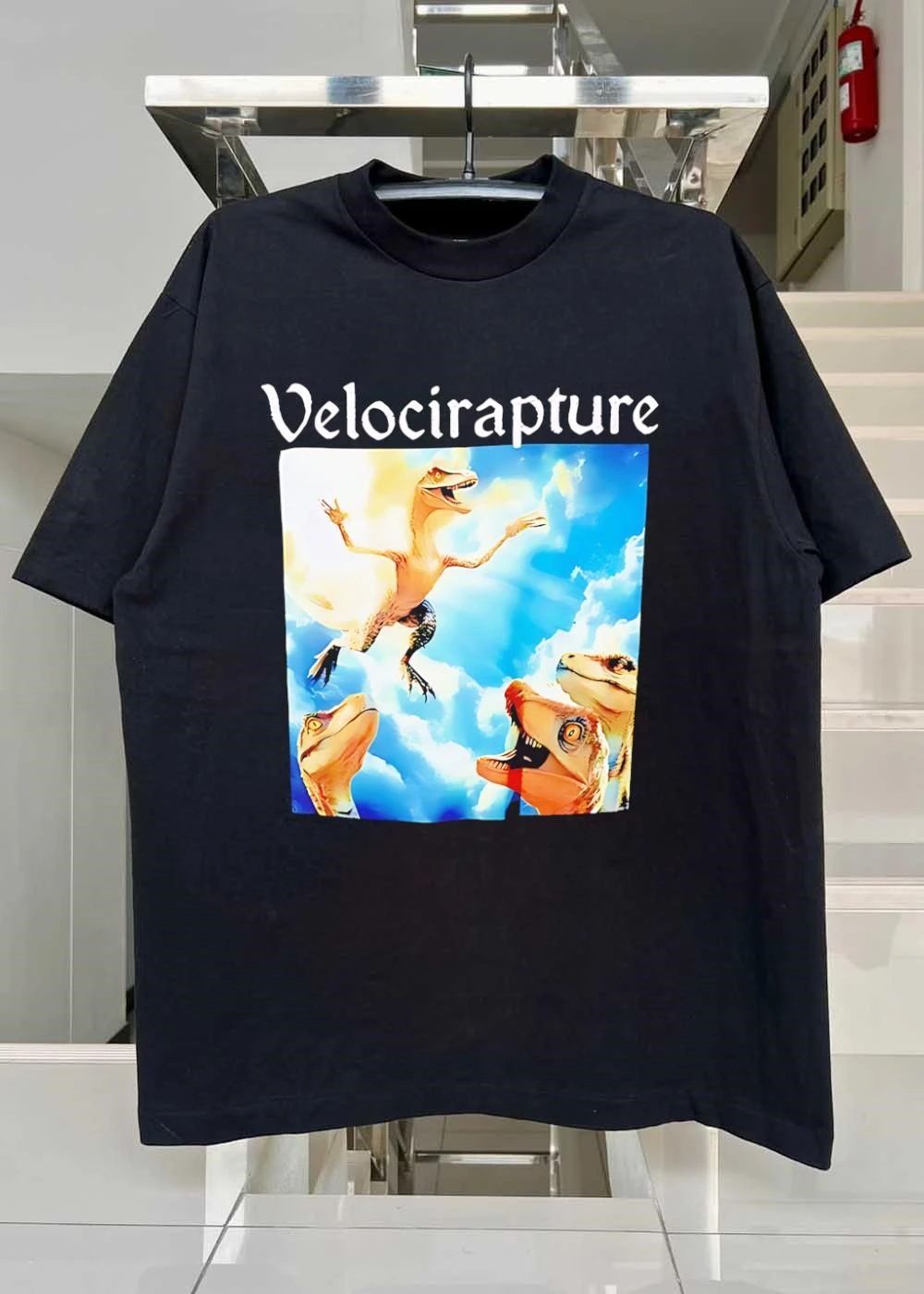 Dinosaur Velocirapture shirt