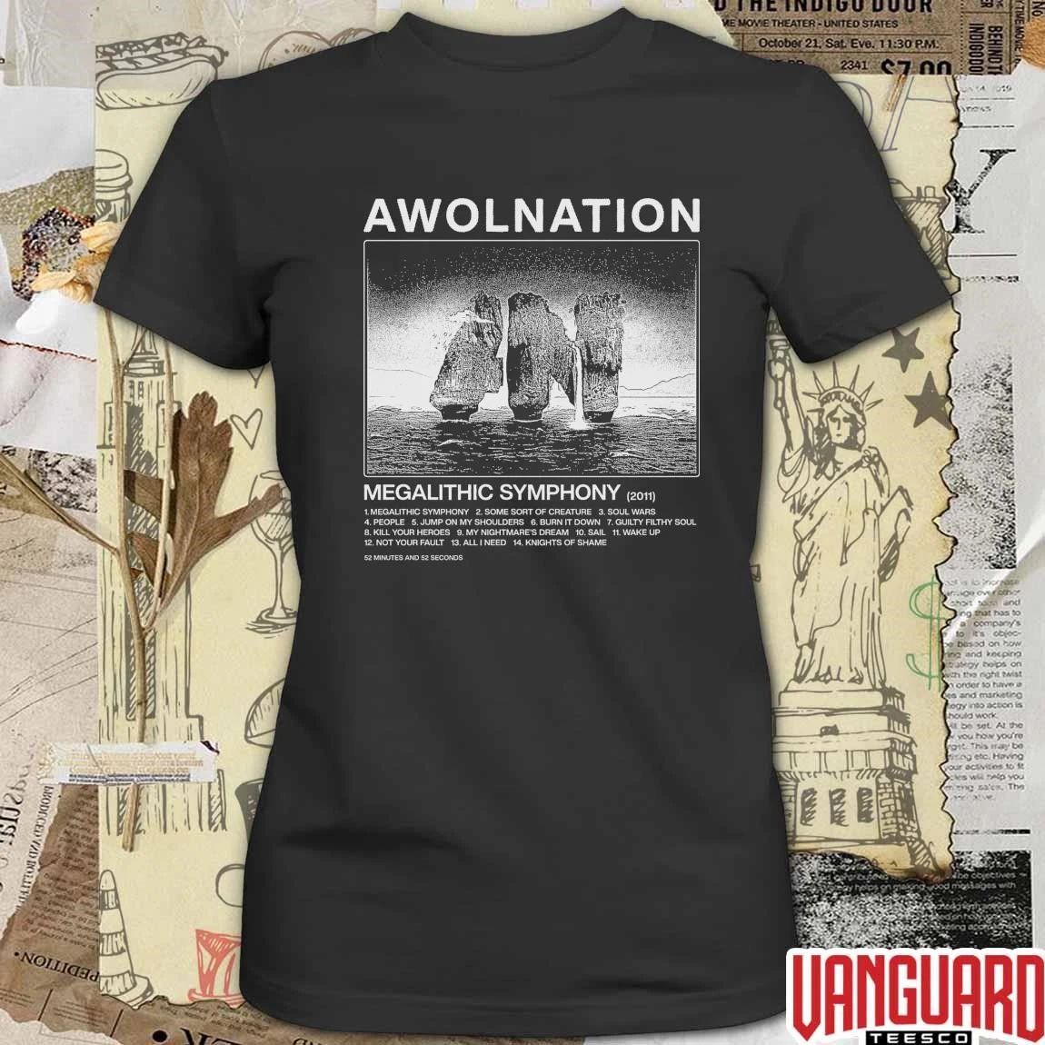 2026 Megalithic Symphony 15th Anniversary Awolnation t-shirt
