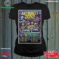 Authority Zero European 2026 Tour Poster T-Edition For Fan Shirt