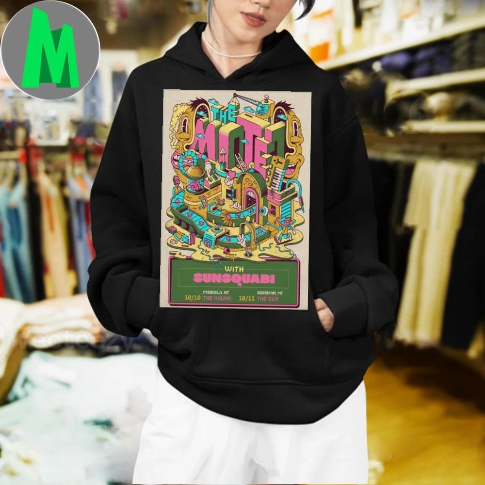 The Motet Oct 10-11 2025 In Missoula MT And Bozeman MT Poster Shirt