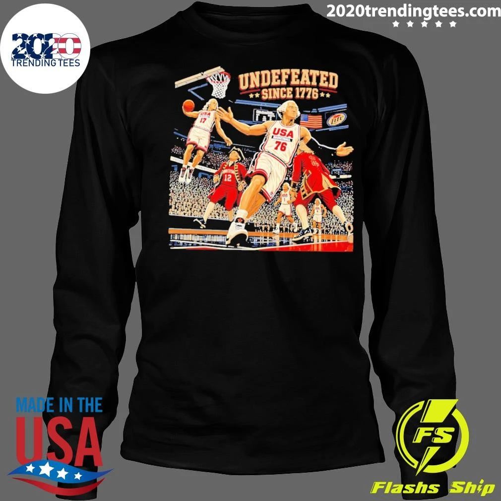 George Washington Undefeated Since 1776 Basketball Shirt
