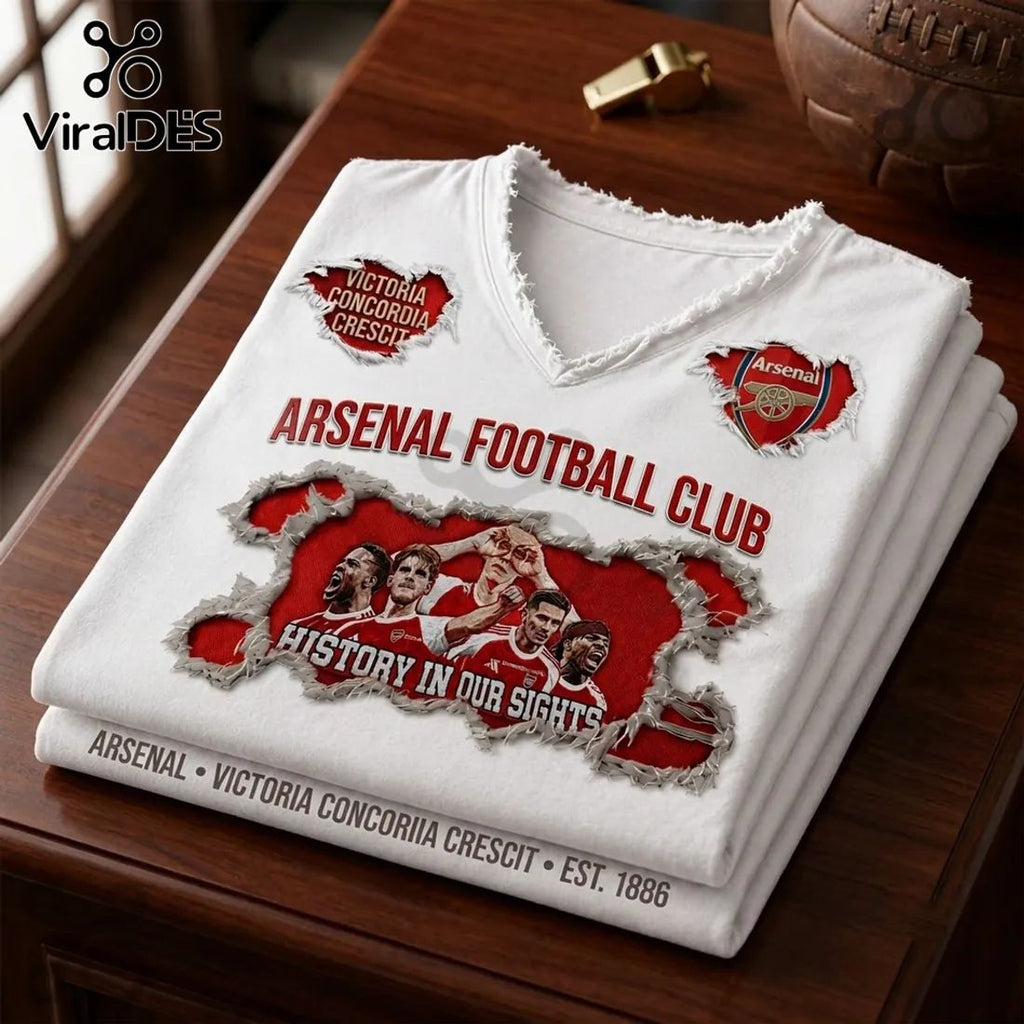 Arsenal Football Club Victoria Concordia Crescit Shirt