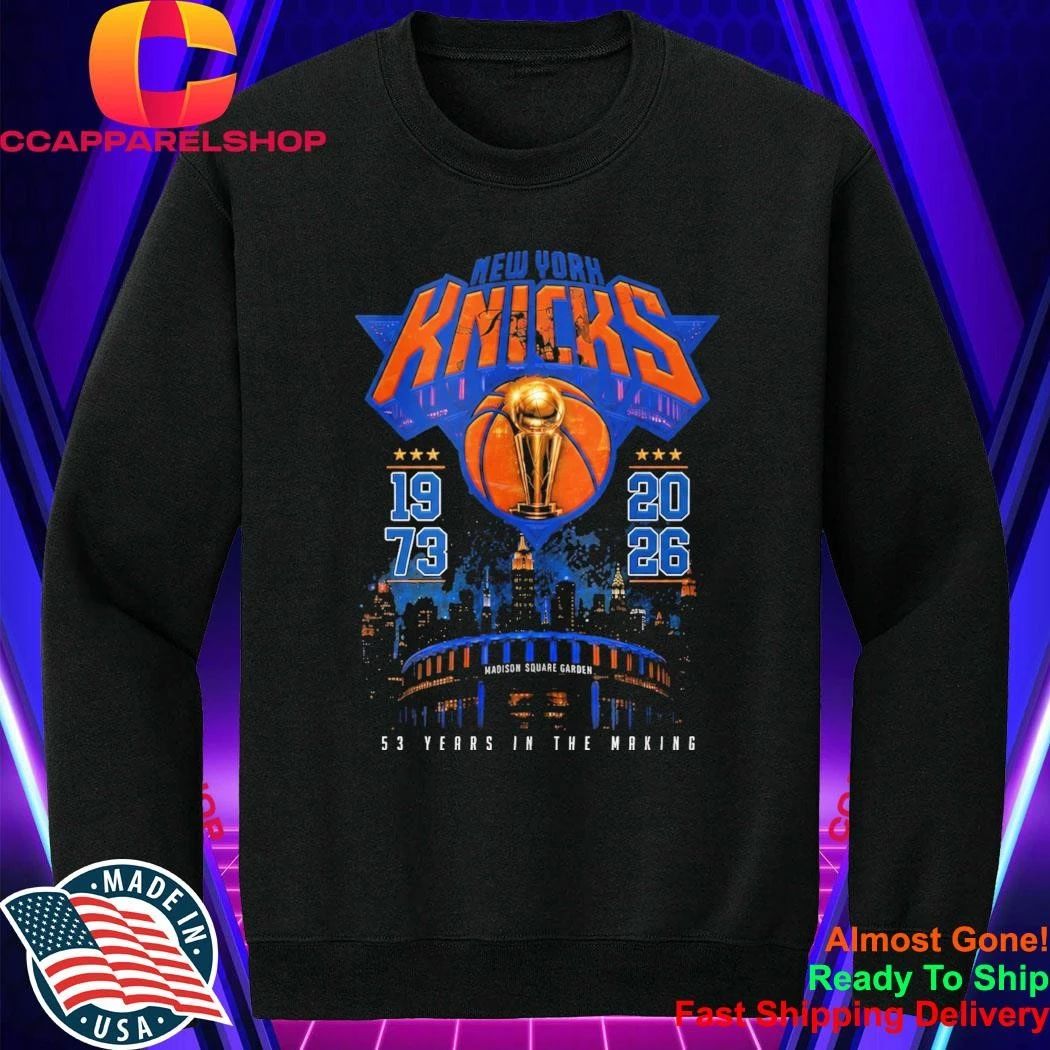 NY Knicks 1973 2026 53 Years In The Making Parade Day Shirt