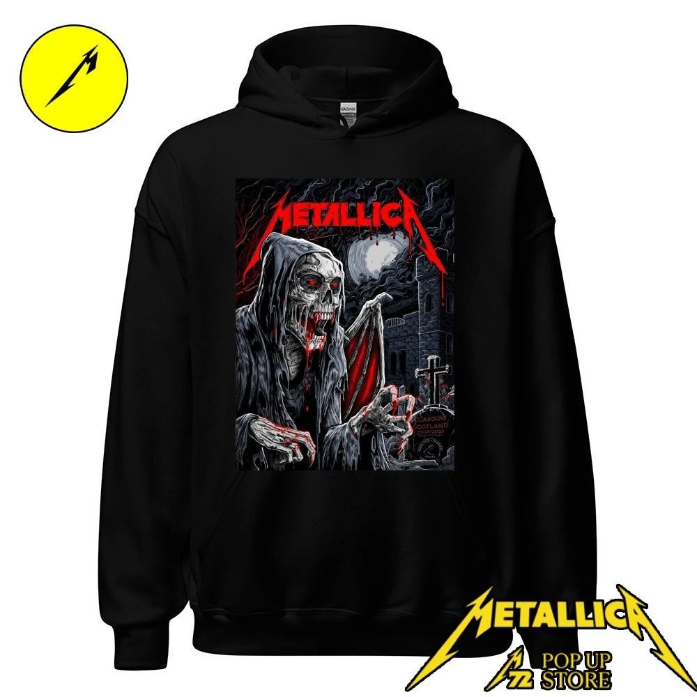 Metallica Glasgow Pop Up Store Limited Edition Exclusively T-Shirt