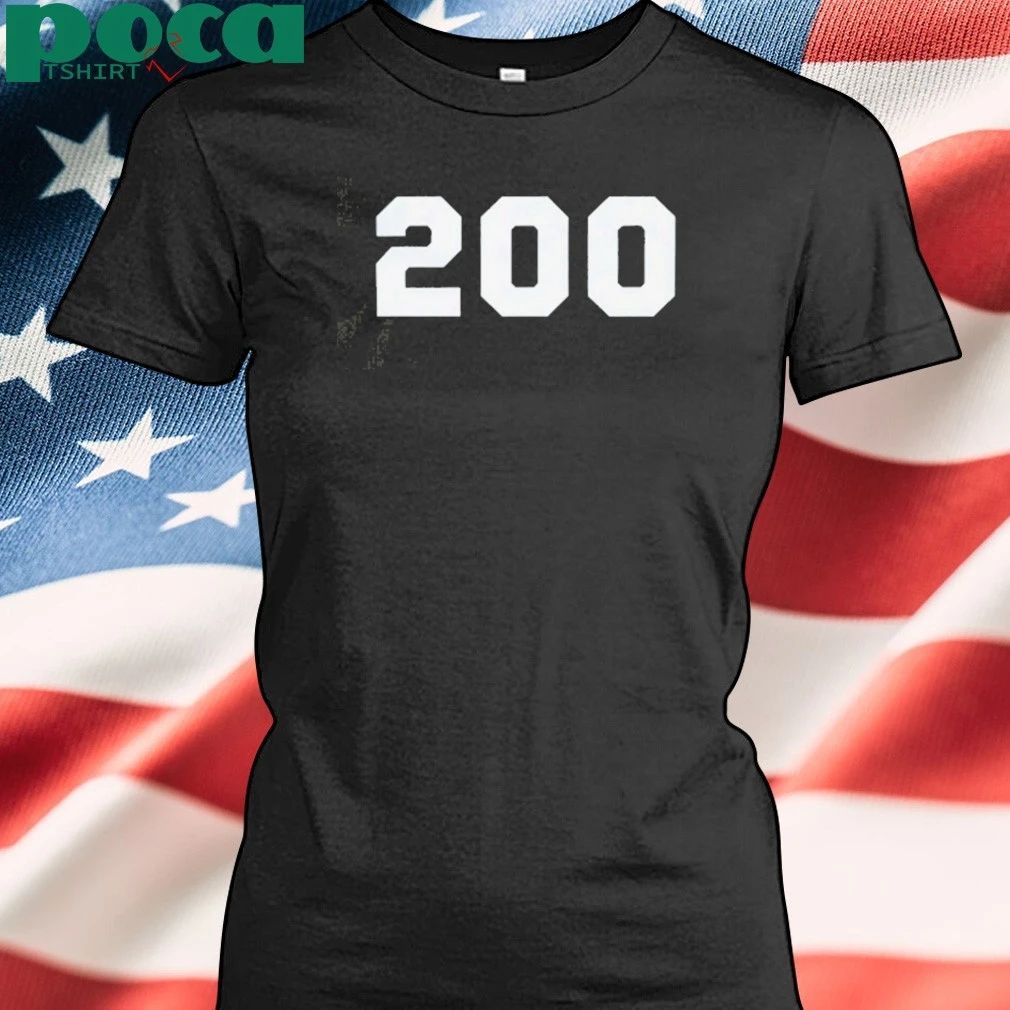 Chad Powers Glen Powell 200 Number T-shirt