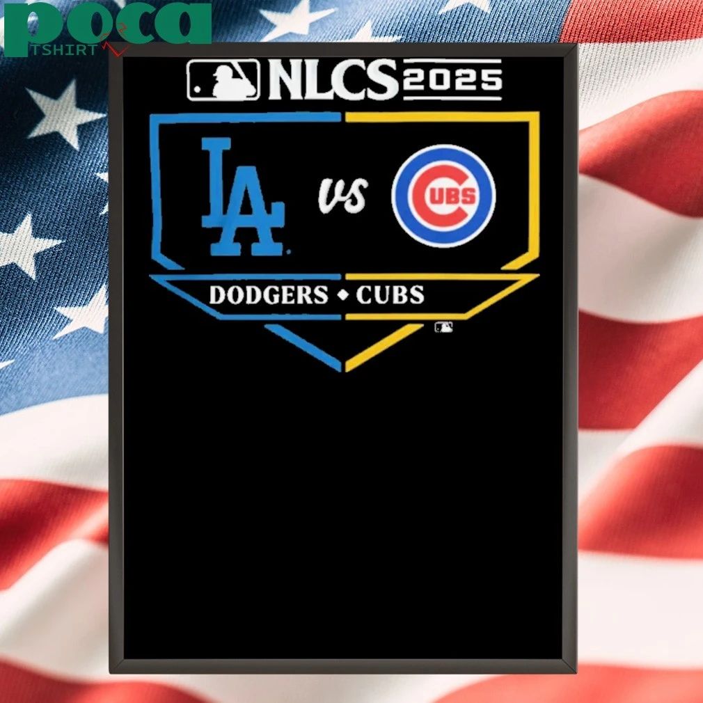 Los Angeles Dodgers Vs Chicago Cubs 2025 NLCS Matchup T-Shirt