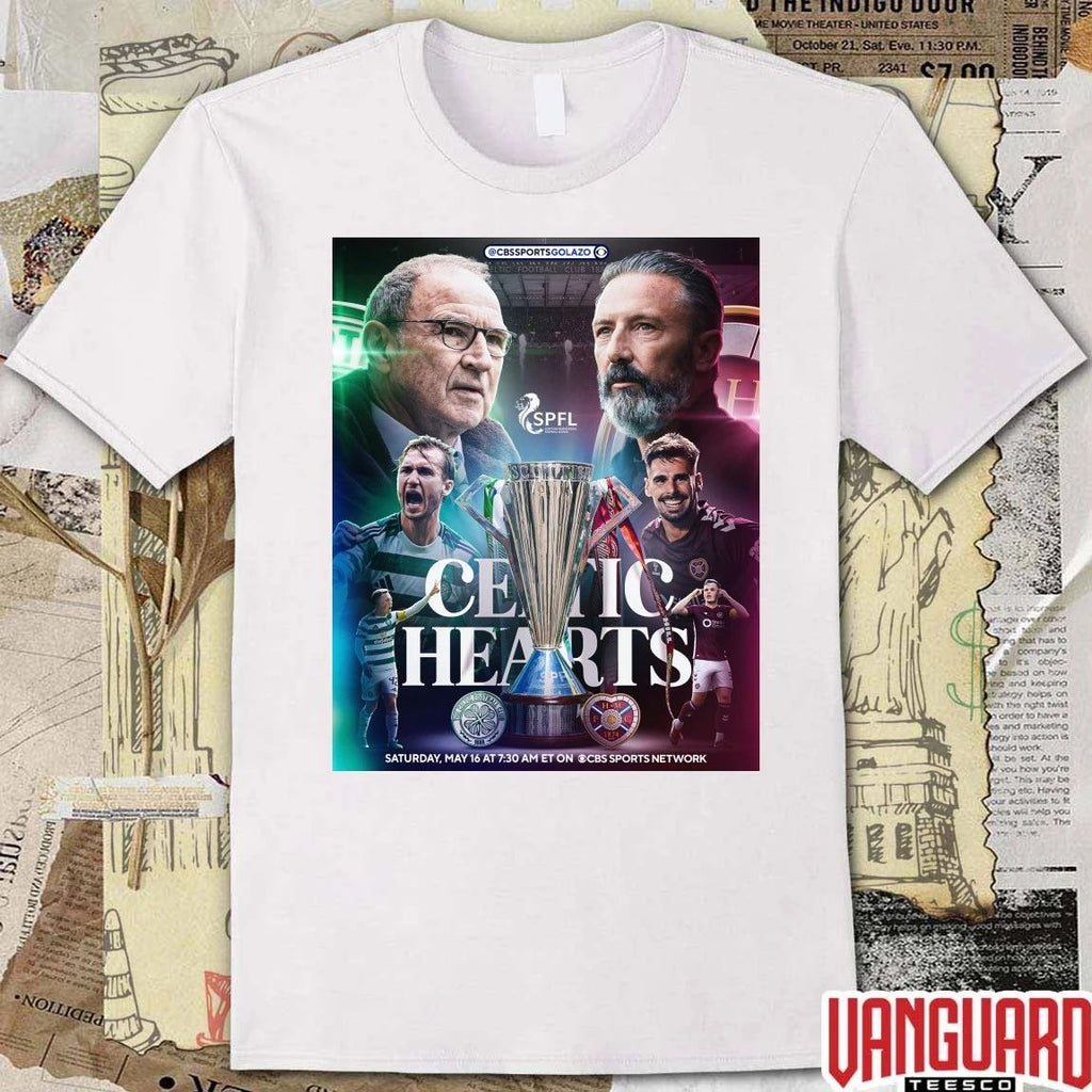 Celtic FC Vs Heart of Midlothian FC Scottish Premiership May 16, 2026 Poster t-shirt