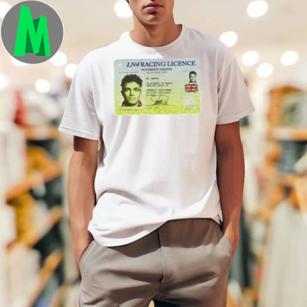 Lando Norris Merch Lando Licence Shirt