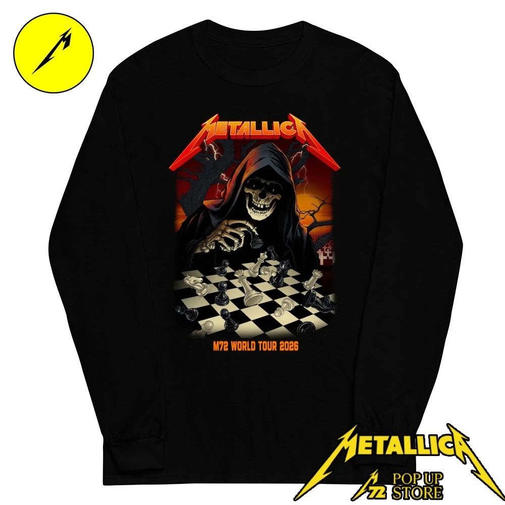 Metallica Frankfurt T-Shirt 2026 – Exklusives Grim Reaper Design – Deutsche Bank Park