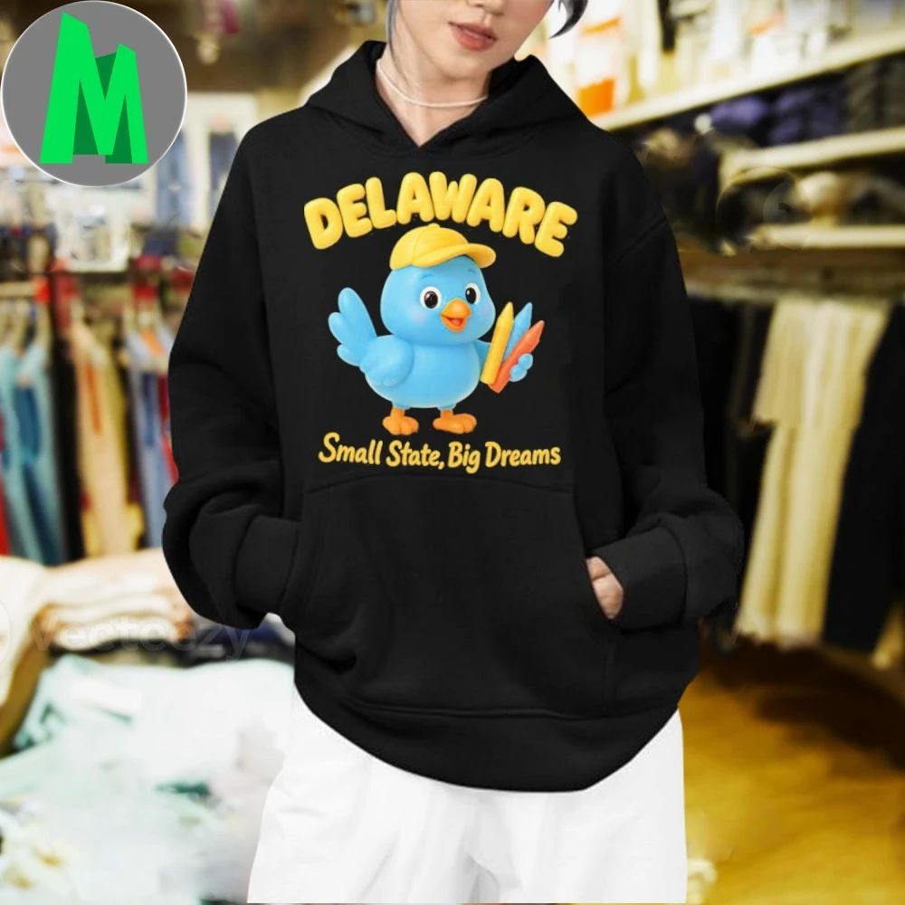 Back To School 3d – Delaware – Chick Out These Crayons Shirt