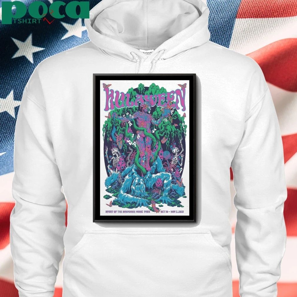 Hulaween Oct 30 – Nov 2, 2025 Spirit Of The Suwannee, Live Oak, Florida Poster shirt