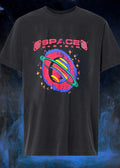 Space Baer Retro Saturn Planet Cosmic Stars Aesthetic Universe Future Exploration 2026 Shirt