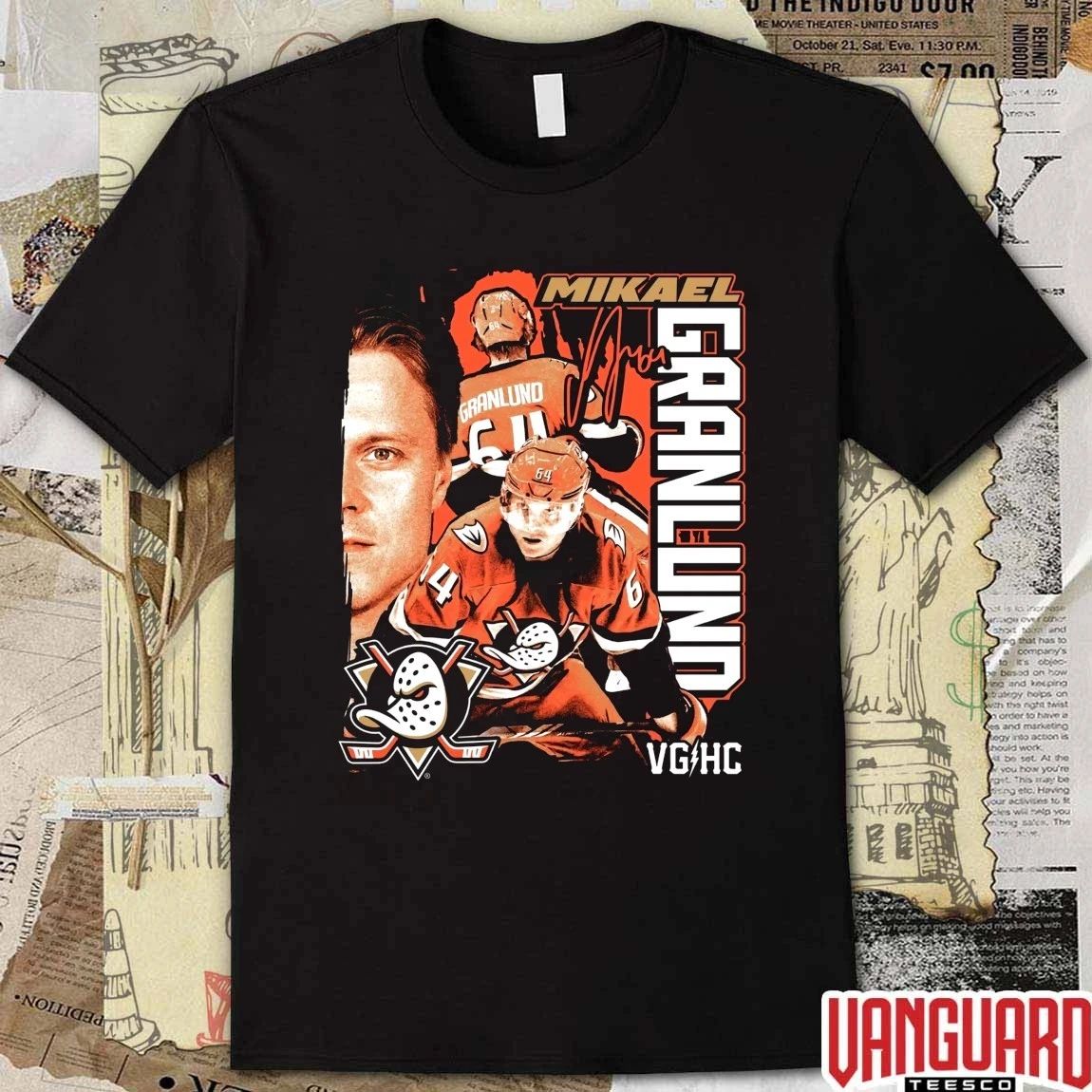 Mikael Granlund The Calm Collage Anaheim Ducks 2026 NHL Hockey t-shirt